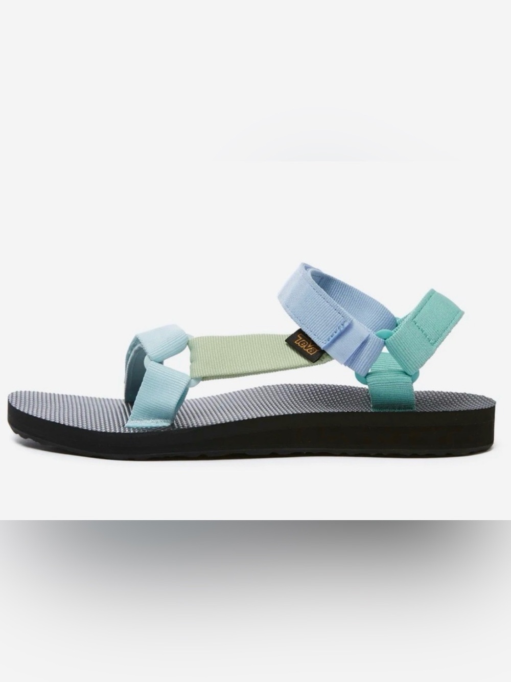 TEVA Original Universal Sandals -Light Green Multi Colorway. Size 10